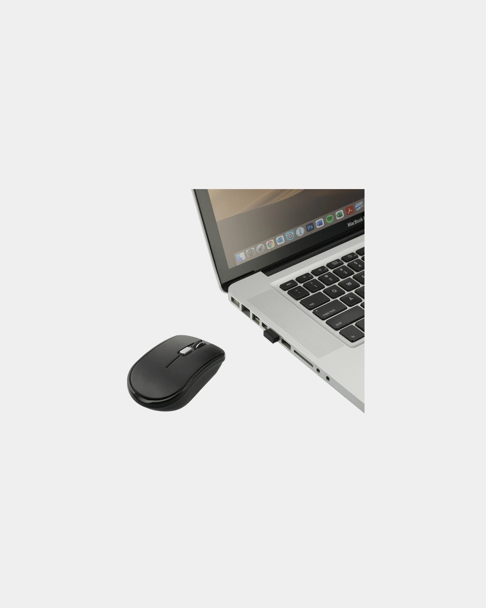 Custom wireless mouse with adjustable DPI settings - 2