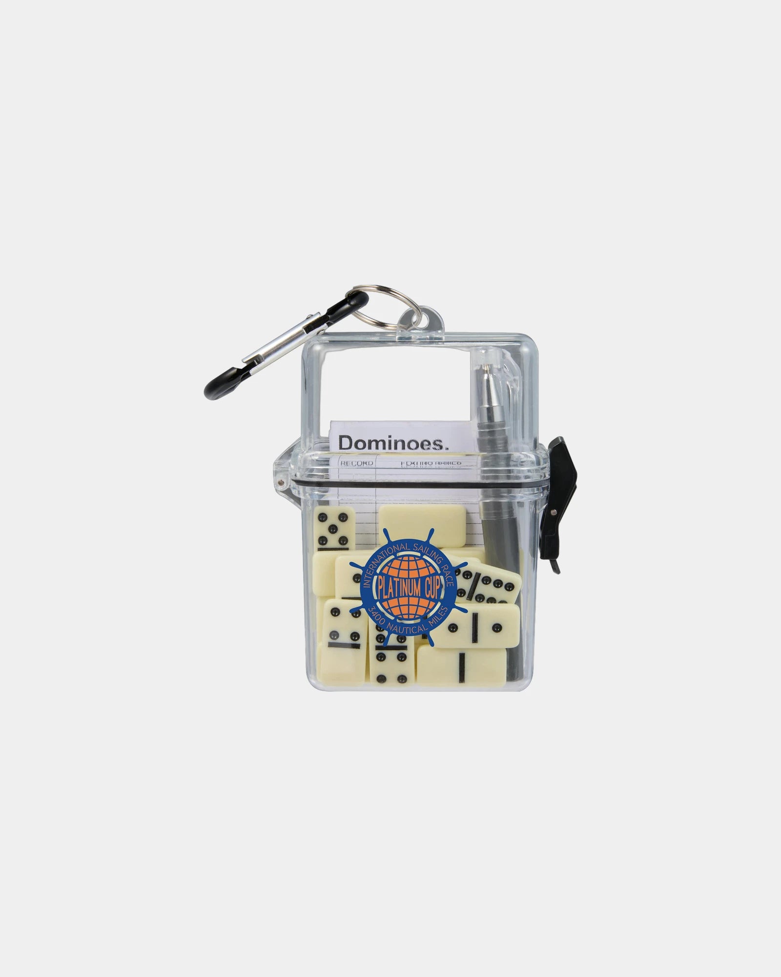 Custom 28-piece dominoes set with carrying case - 2