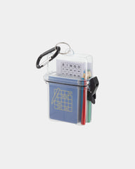 Custom travel bingo game set with carabiner clip - 4