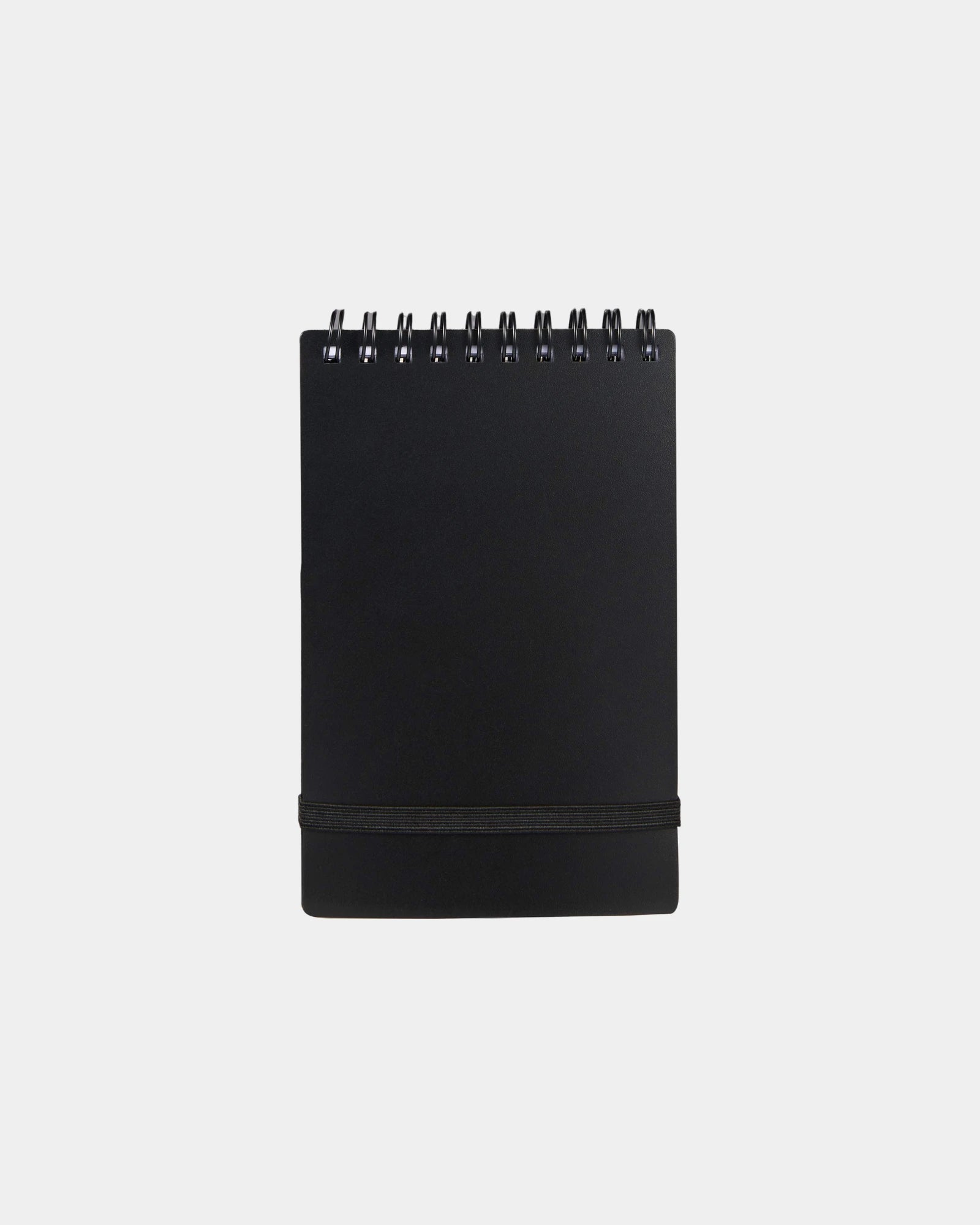 Custom recycled stand up pocket jotter 3" x 5" - Black (Bk)