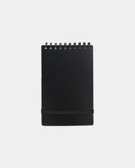 Custom recycled stand up pocket jotter 3" x 5" - Black (Bk)