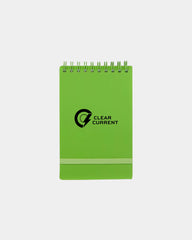 Custom recycled stand up pocket jotter 3" x 5" - 19