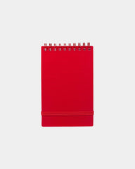 Custom recycled stand up pocket jotter 3" x 5" - Red (Rd)