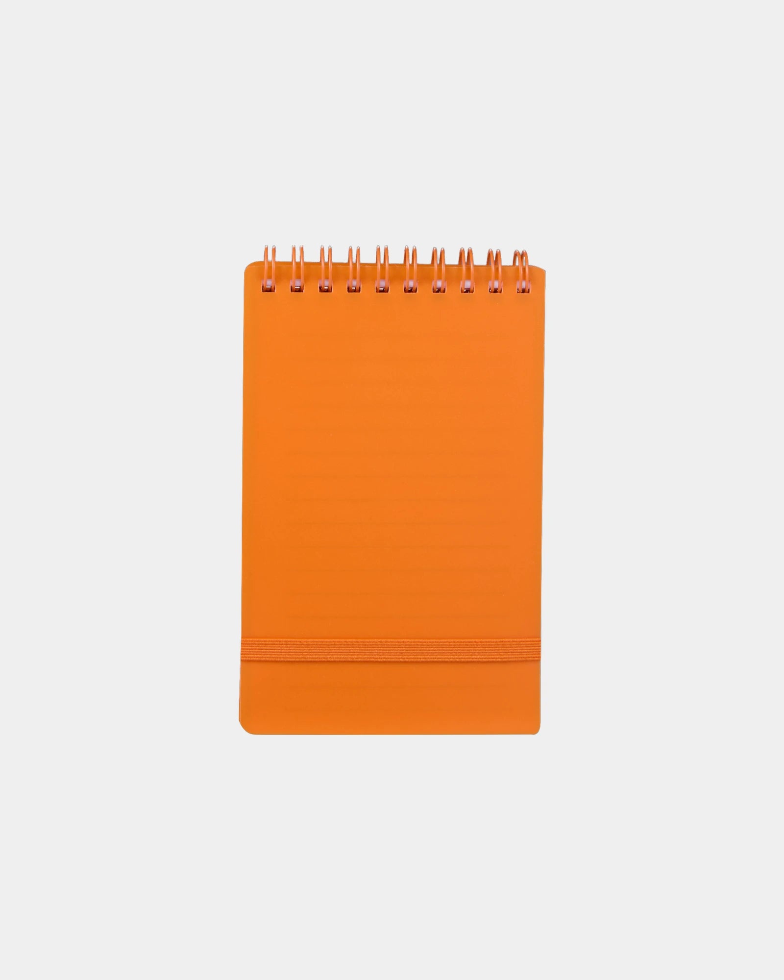 Custom recycled stand up pocket jotter 3" x 5" - Orange (Or)