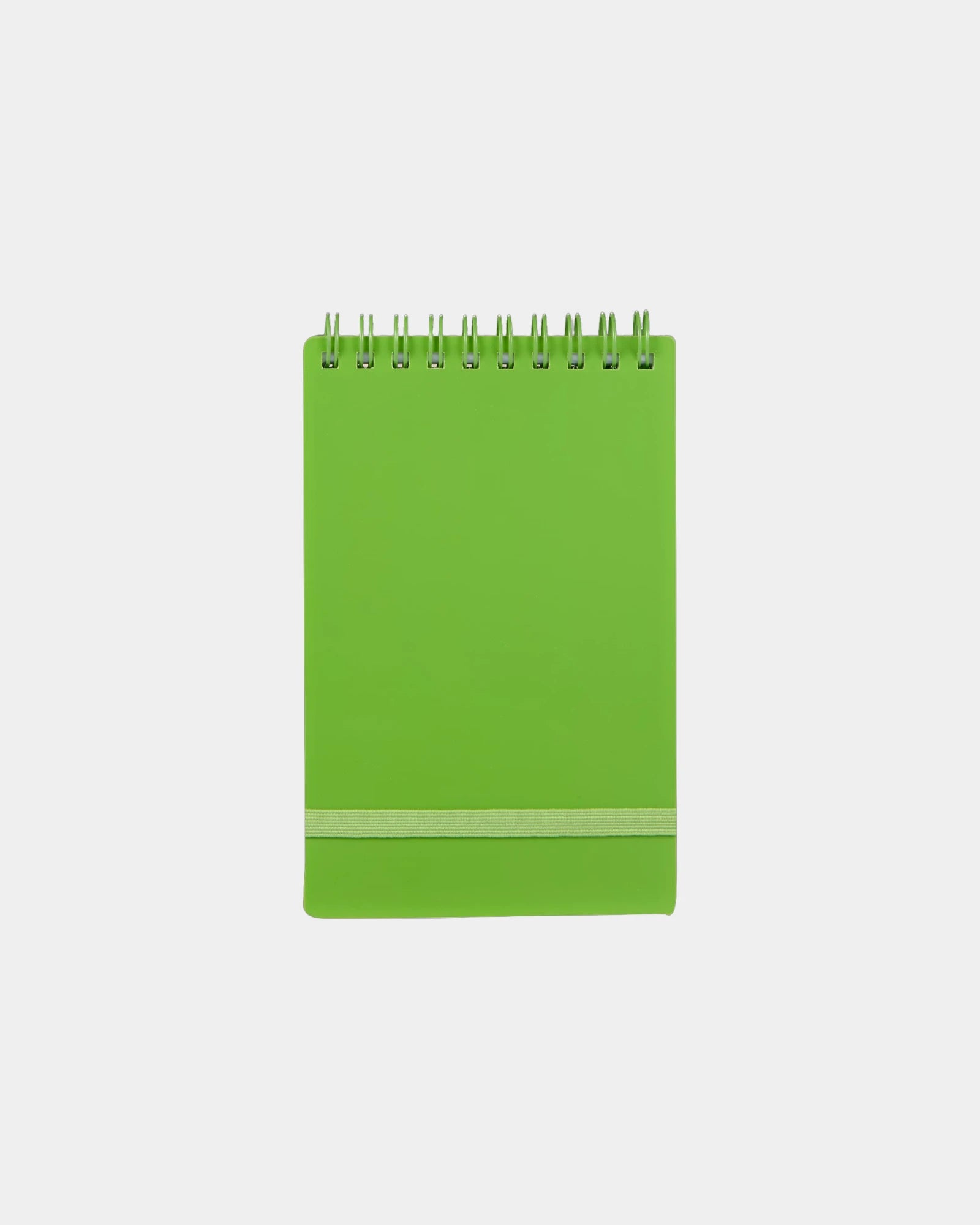 Custom recycled stand up pocket jotter 3" x 5" - Lime (Lm)