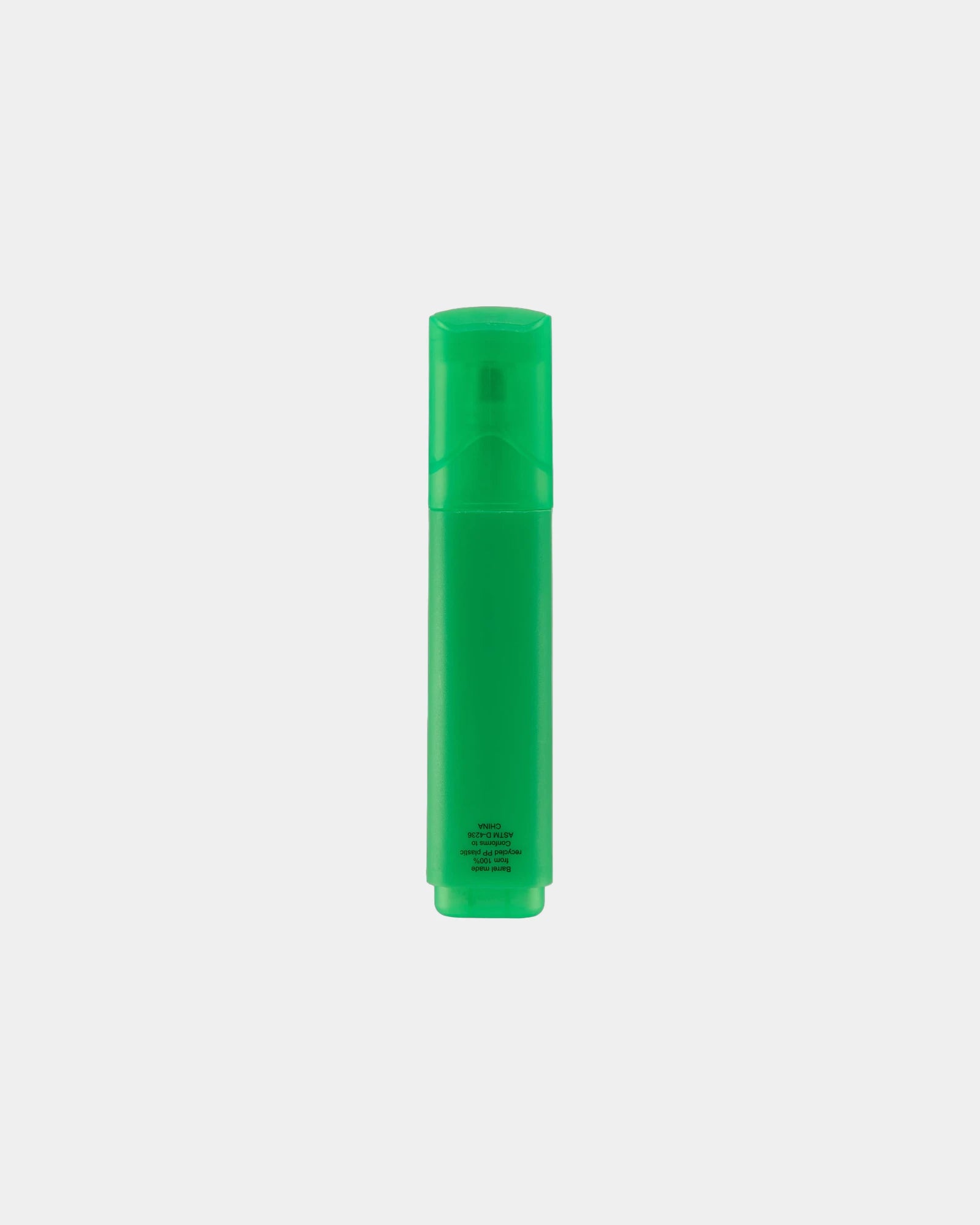 Custom recycled jumbo highlighter with chisel tip - 8