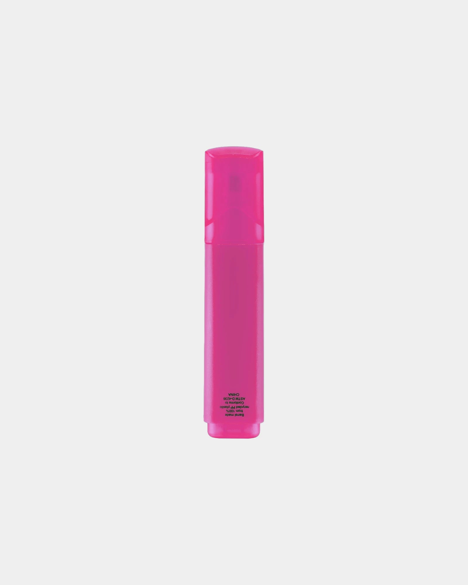 Custom recycled jumbo highlighter with chisel tip - 9