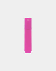 Custom recycled jumbo highlighter with chisel tip - Neon Pink