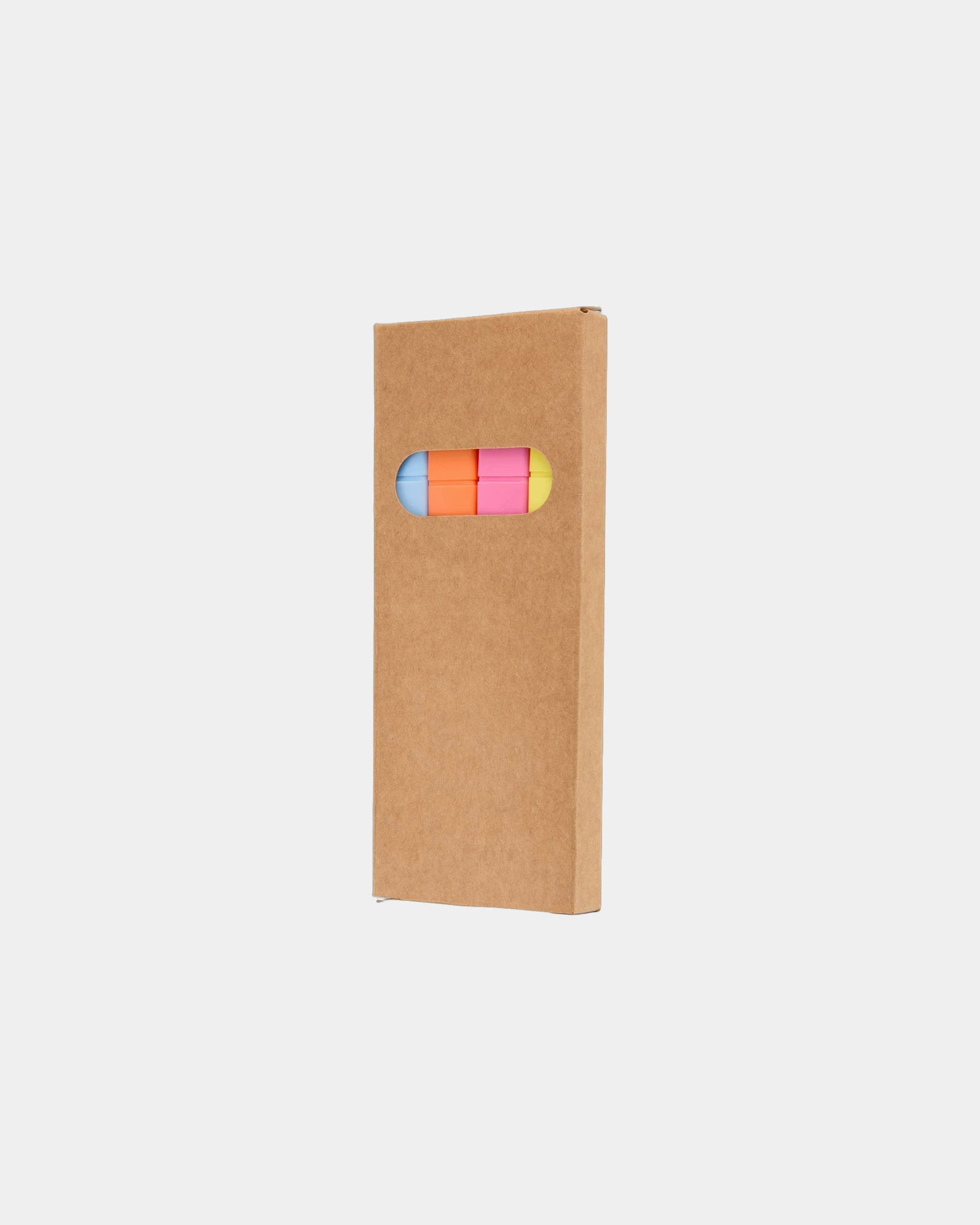 Custom recycled 4-piece highlighter set gift box - 1