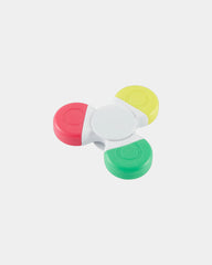 Custom recycled ABS 3-color spinner highlighter set - 4