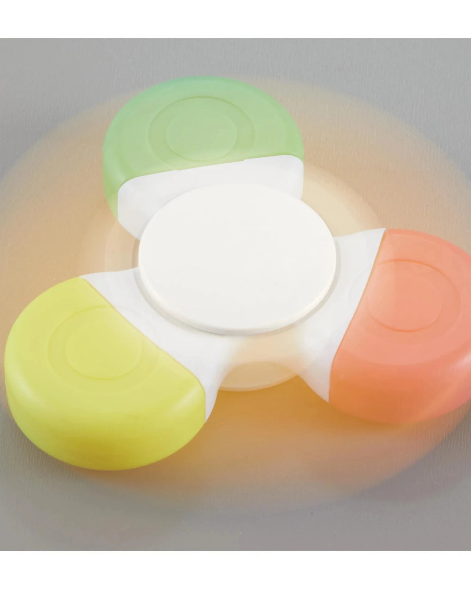 Custom recycled ABS 3-color spinner highlighter set - 11