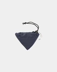 Custom recycled foldable shopper tote bag RPET - Navy (Ny)