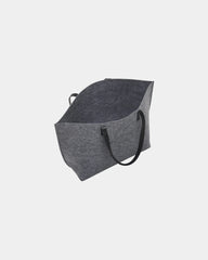 Custom recycled felt shoulder tote bag - 3