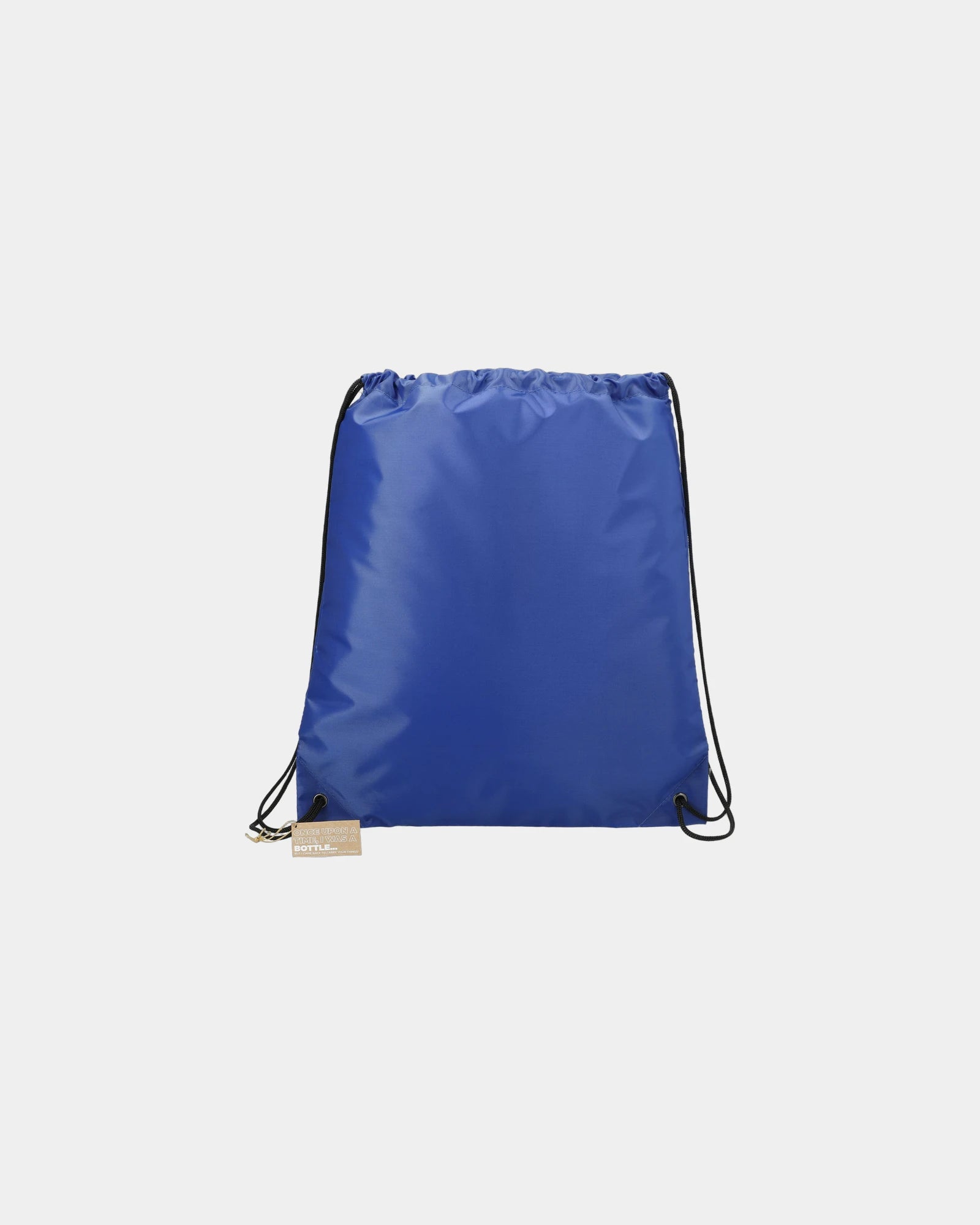 Custom RPET drawstring bag 16.5" x 14.25" recycled - Royal (Ryl)