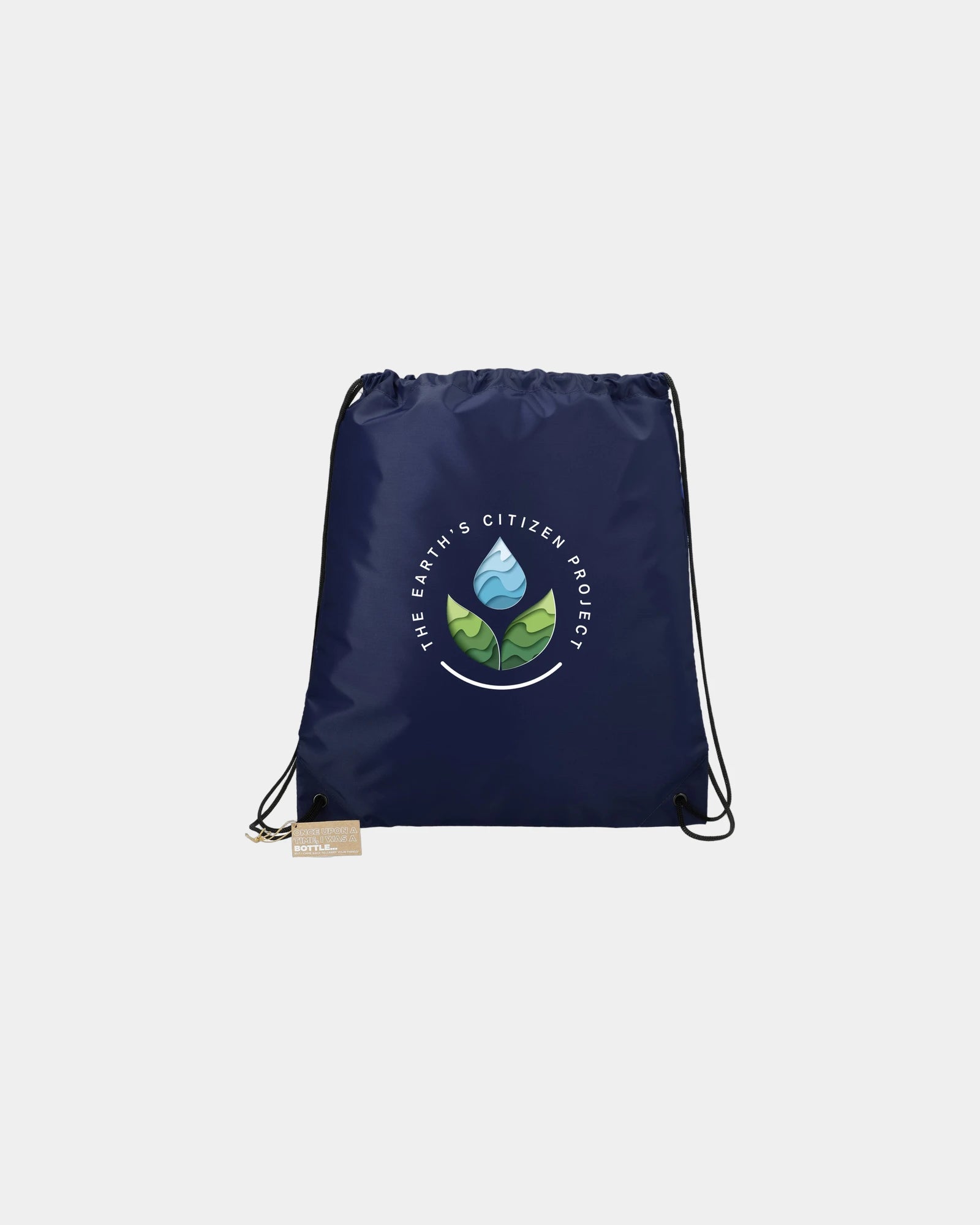 Custom RPET drawstring bag 16.5" x 14.25" recycled - 12