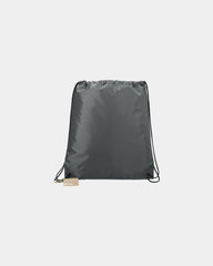 Custom RPET drawstring bag 16.5" x 14.25" recycled - 8