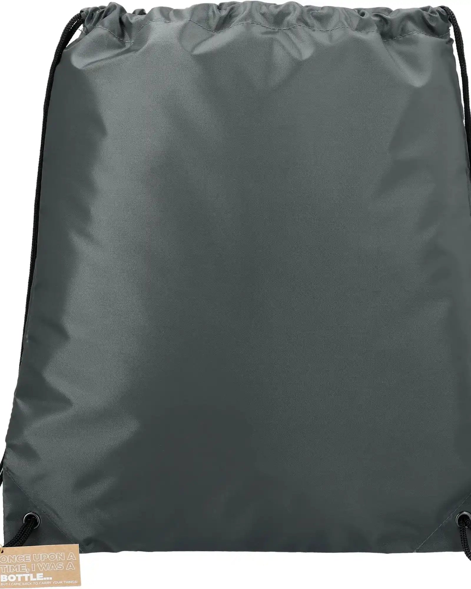 Custom RPET drawstring bag 16.5" x 14.25" recycled - 5
