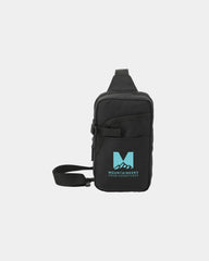 Custom polycanvas hydration sling bag with bottle pocket - 7
