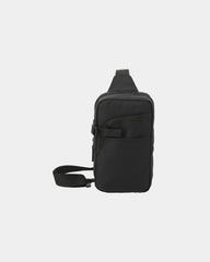 Custom polycanvas hydration sling bag with bottle pocket - 1