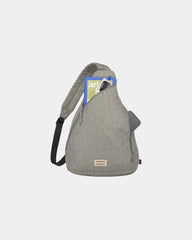 Custom RPET sling bag with front zip pocket - 1