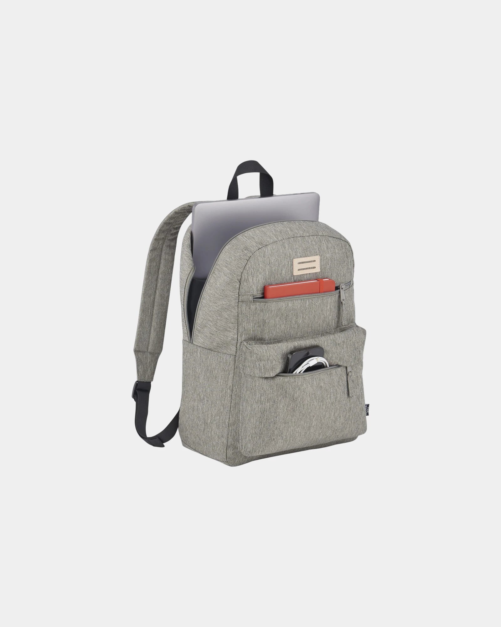 Custom recycled 15" laptop backpack for teams - 4