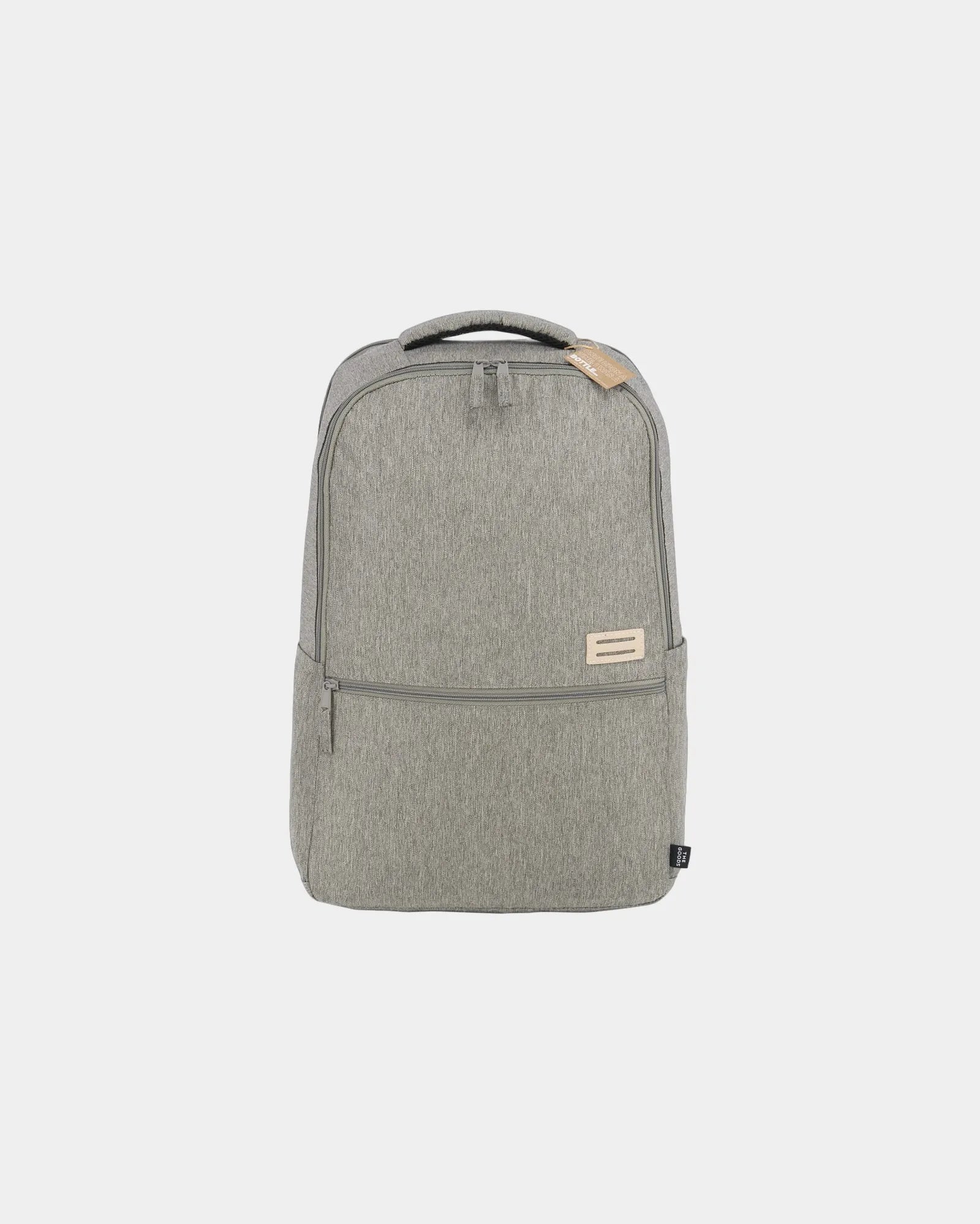 Custom recycled 17" laptop backpack with trolley sleeve - 3