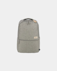 Custom recycled 17" laptop backpack with trolley sleeve - Gray (Gy)