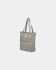 Custom recycled polyester laptop tote bag with pocket - 6