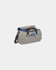 Custom recycled roll duffel bag with shoulder strap - 9