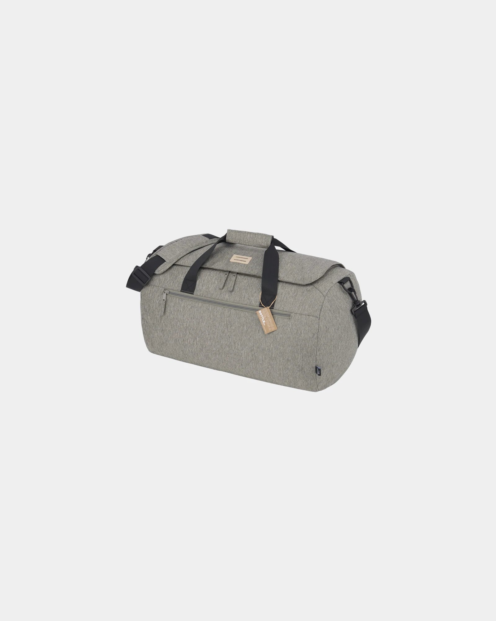 Custom recycled roll duffel bag with shoulder strap - 2