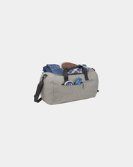 Custom recycled roll duffel bag with shoulder strap - 8