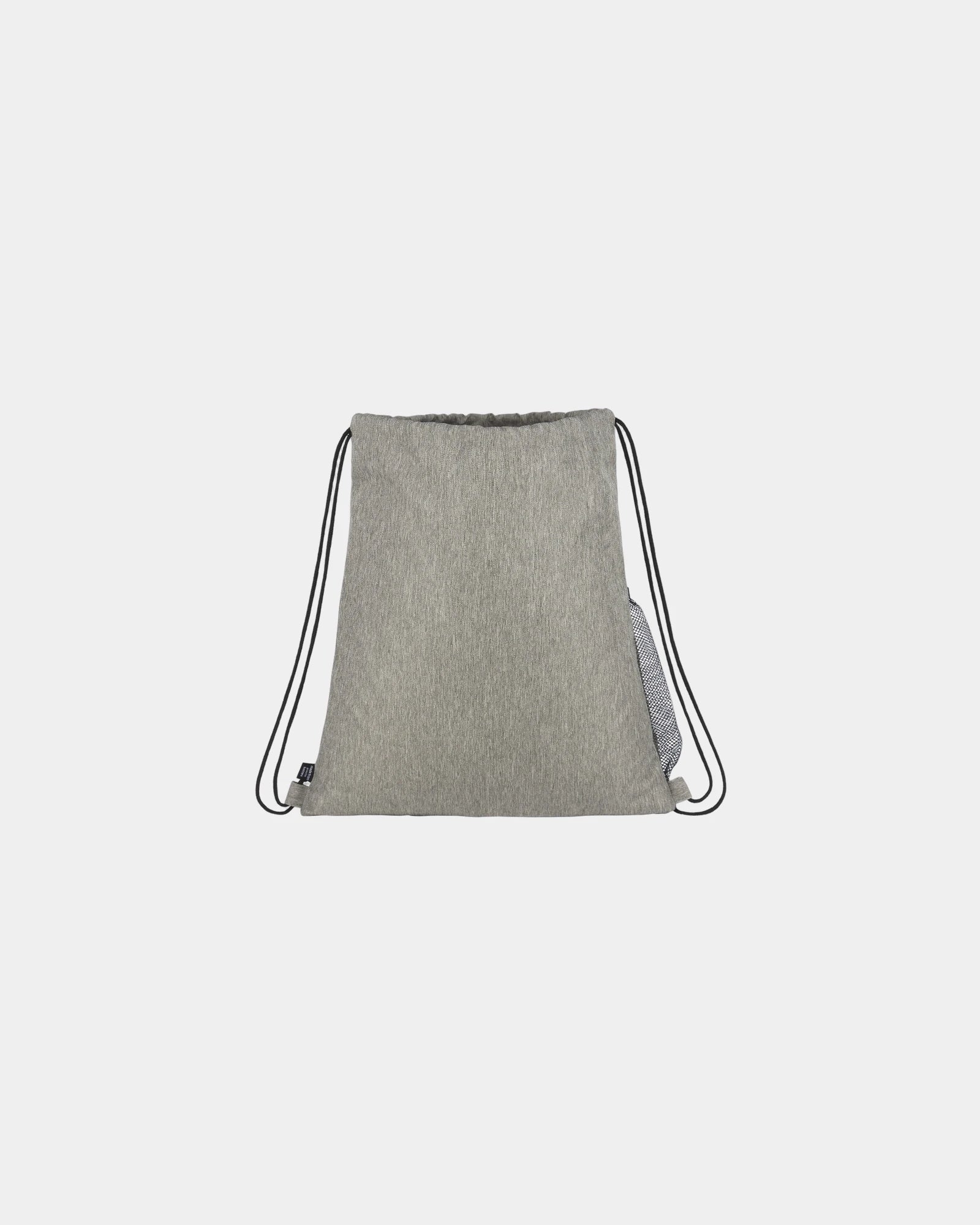 Custom recycled RPET drawstring bag with lash tab - 10