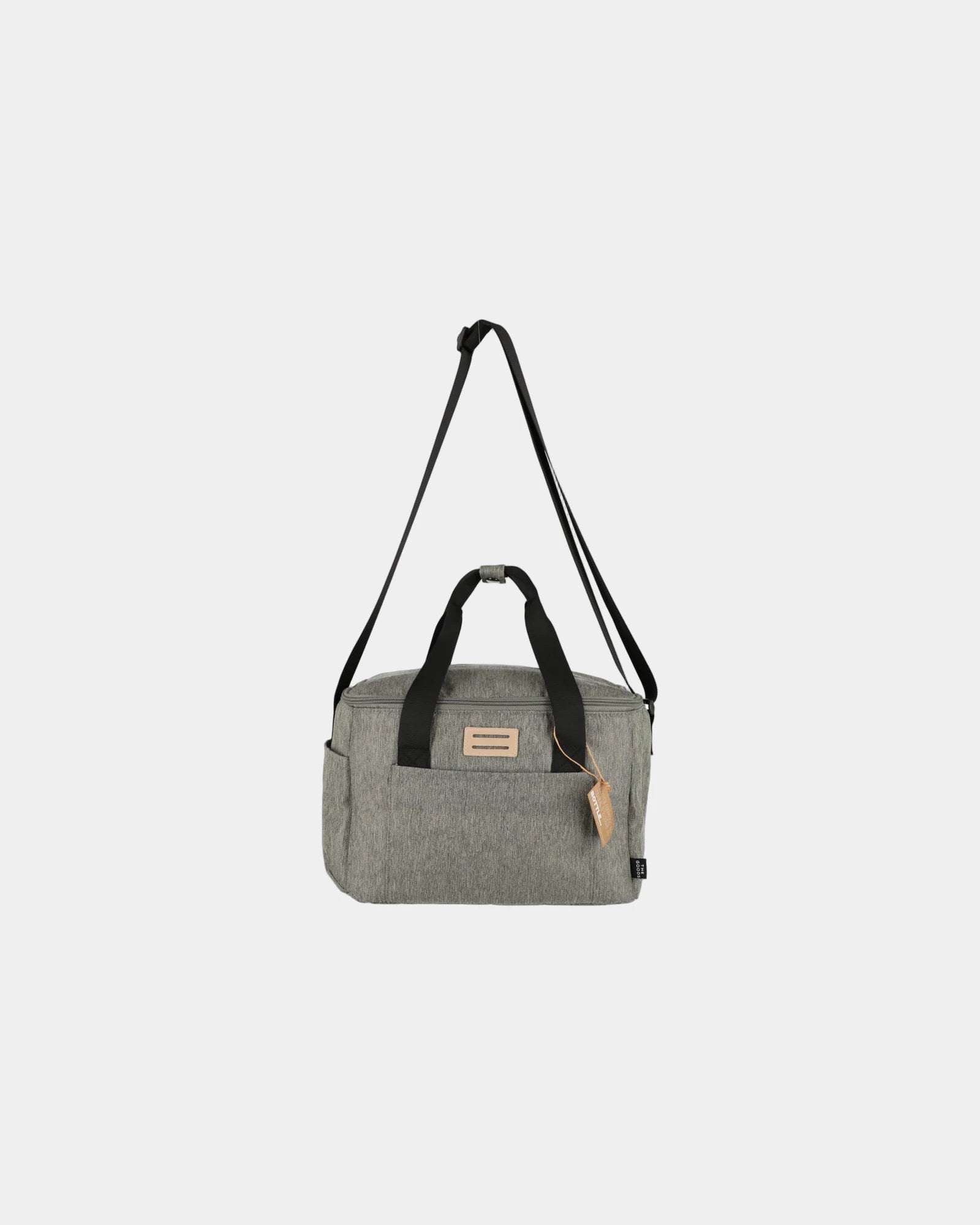 Custom recycled 12 can cooler bag with front pocket - 3
