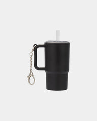 Custom recycled shot glass tumbler with keychain 4 oz - 3