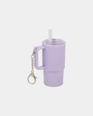 Custom recycled shot glass tumbler with keychain 4 oz - 40