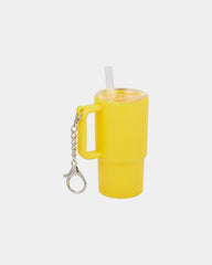 Custom recycled shot glass tumbler with keychain 4 oz - 64