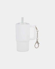 Custom recycled shot glass tumbler with keychain 4 oz - 51