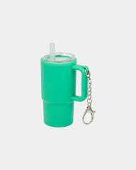 Custom recycled shot glass tumbler with keychain 4 oz - 23
