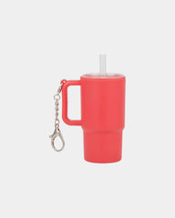 Custom recycled shot glass tumbler with keychain 4 oz - 44