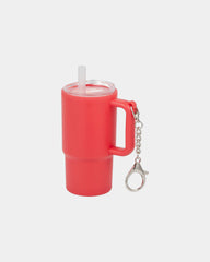 Custom recycled shot glass tumbler with keychain 4 oz - 47