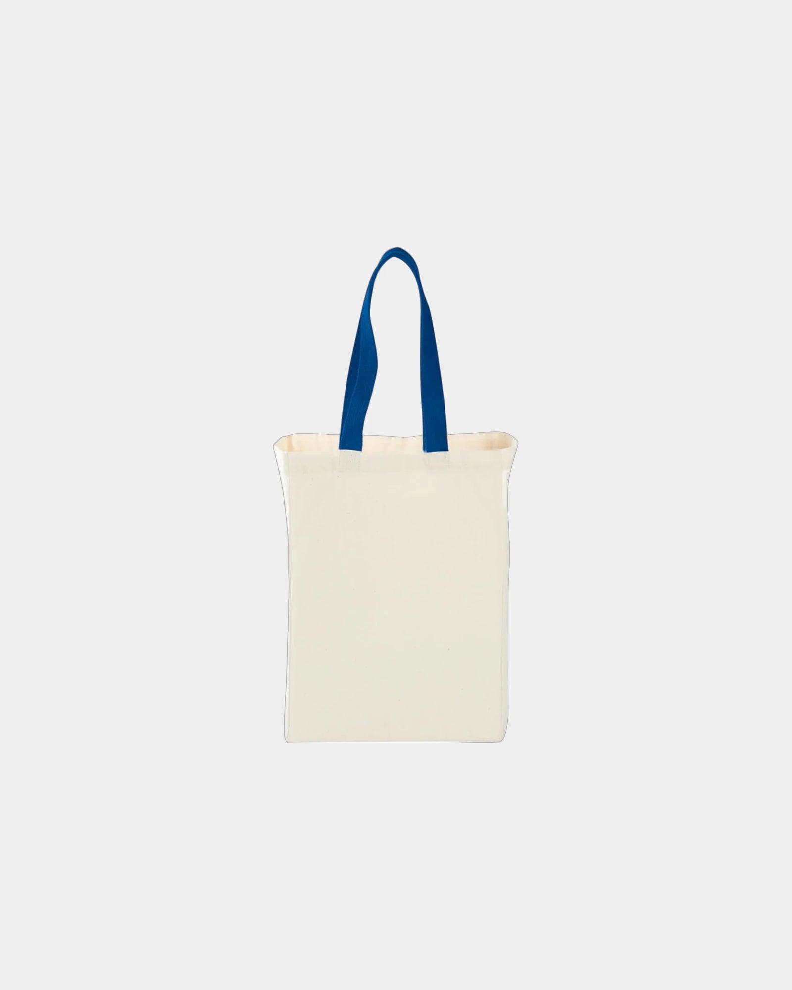 Custom cotton canvas grocery tote bag 5x14x10 inches - 19