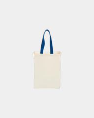 Custom cotton canvas grocery tote bag 5x14x10 inches - 19