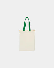 Custom cotton canvas grocery tote bag 5x14x10 inches - 6