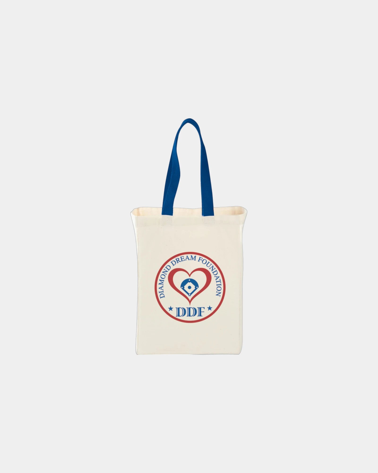 Custom cotton canvas grocery tote bag 5x14x10 inches - 20