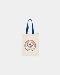 Custom cotton canvas grocery tote bag 5x14x10 inches - 20
