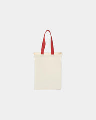 Custom cotton canvas grocery tote bag 5x14x10 inches - 9