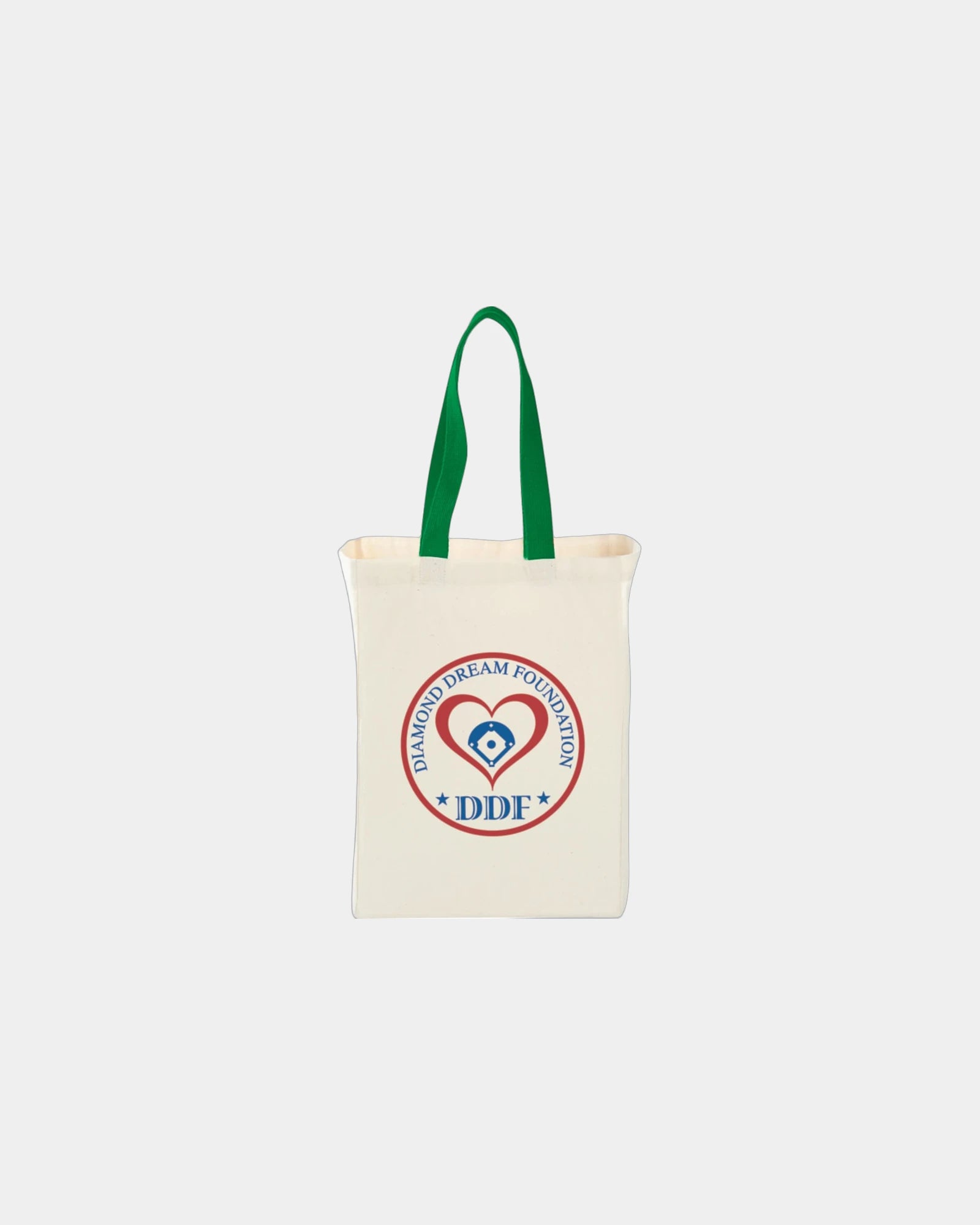 Custom cotton canvas grocery tote bag 5x14x10 inches - 8