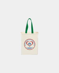 Custom cotton canvas grocery tote bag 5x14x10 inches - 8