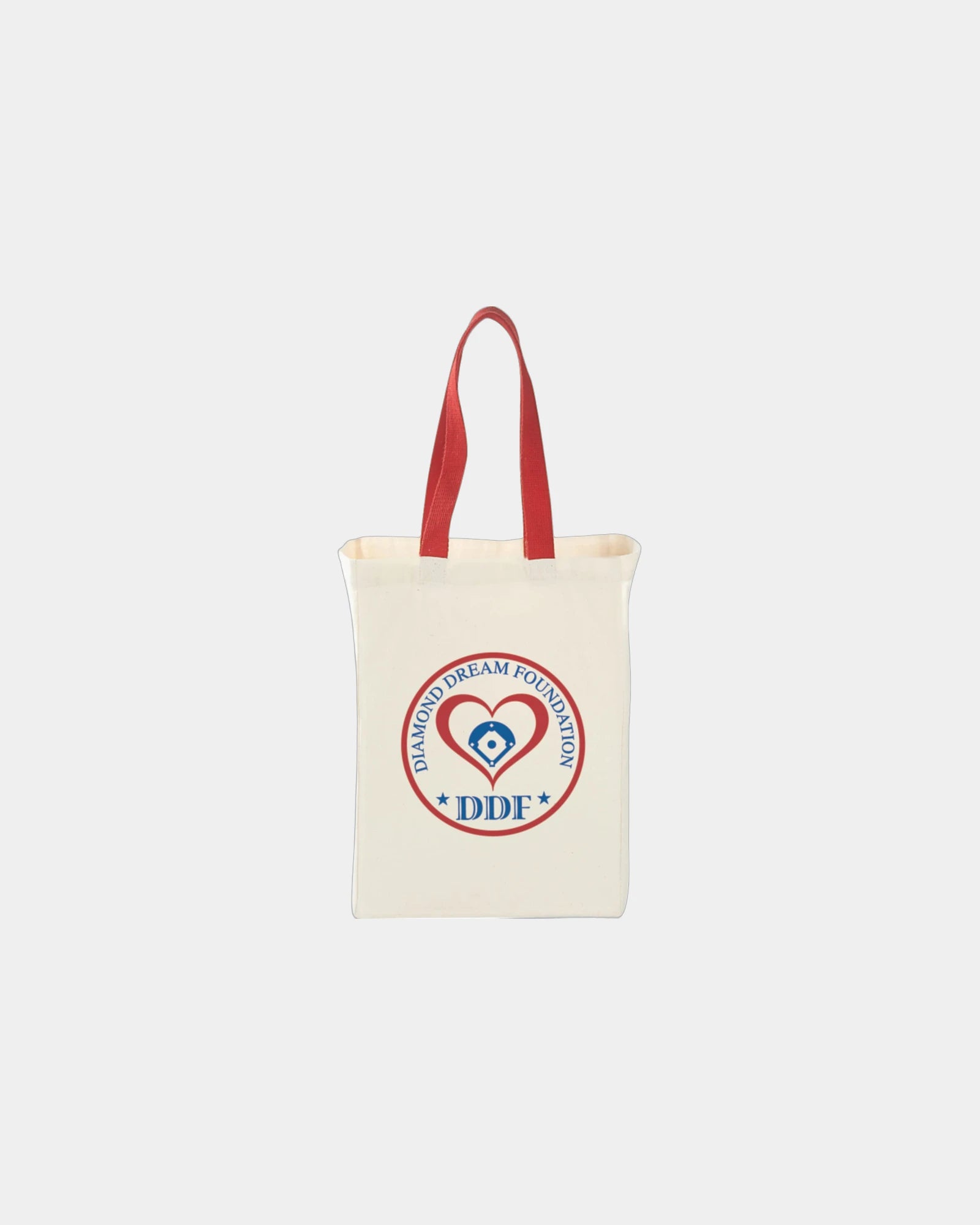 Custom cotton canvas grocery tote bag 5x14x10 inches - 14
