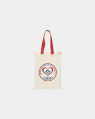 Custom cotton canvas grocery tote bag 5x14x10 inches - 14
